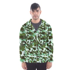 Green Camo Hooded Windbreaker (Men)