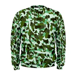 Green Camo Men s Sweatshirt