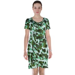 Green Camo Short Sleeve Nightdress