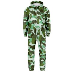 Green Camo Hooded Jumpsuit (Men) 