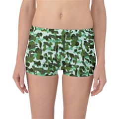 Green Camo Boyleg Bikini Bottoms