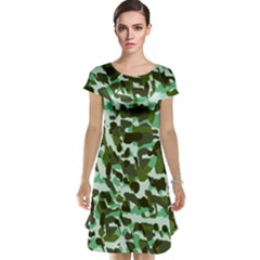 Green Camo Cap Sleeve Nightdress