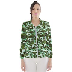 Green Camo Windbreaker (Women)