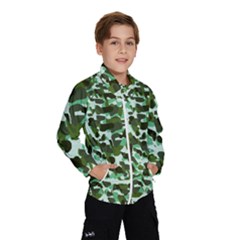 Green Camo Windbreaker (Kids)