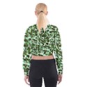 Green Camo Cropped Sweatshirt View2