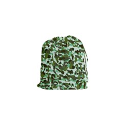 Green Camo Drawstring Pouch (XS)