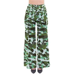 Green Camo So Vintage Palazzo Pants by snowwhitegirl