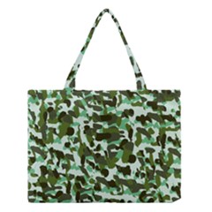 Green Camo Medium Tote Bag