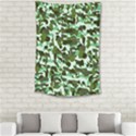 Green Camo Small Tapestry View2