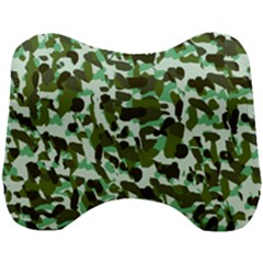 Green Camo Head Support Cushion