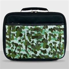 Green Camo Lunch Bag