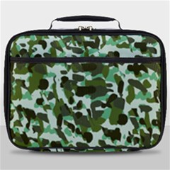 Green Camo Full Print Lunch Bag