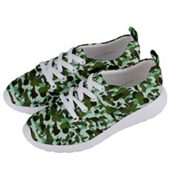 Green Camo Women s Lightweight Sports Shoes