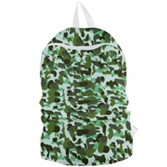 Green Camo Foldable Lightweight Backpack