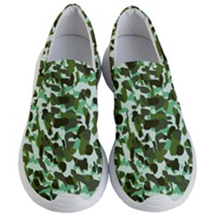 Green Camo Women s Lightweight Slip Ons