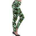 Green Camo Lightweight Velour Leggings View4