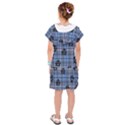 Blue  Plaid Anarchy Kids  Drop Waist Dress View2