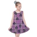 Pink  Plaid Anarchy Kids  Summer Dress View1