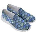 Blue Mermaid Scale Men s Lightweight Slip Ons View3