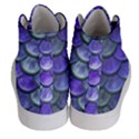 Blue Purple Mermaid Scale Men s Hi-Top Skate Sneakers View4