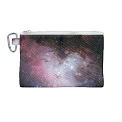 Nebula Canvas Cosmetic Bag (medium) by snowwhitegirl