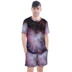 Nebula Men s Mesh Tee And Shorts Set