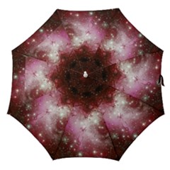 Nebula Red Straight Umbrellas by snowwhitegirl