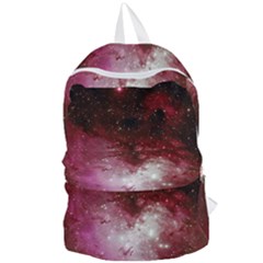 Nebula Red Foldable Lightweight Backpack