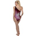 Nebula Red To One Side Swimsuit View2