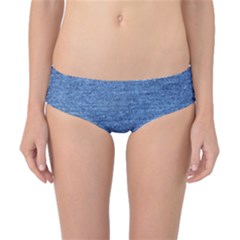 Blue Denim Classic Bikini Bottoms by snowwhitegirl