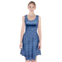 Blue Denim Racerback Midi Dress View1