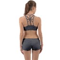 Black Denim Back Web Gym Set View2