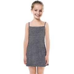 Black Denim Kids Summer Sun Dress