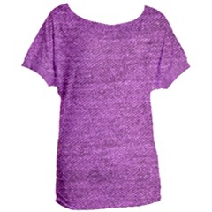 Purple Denim Women s Oversized Tee