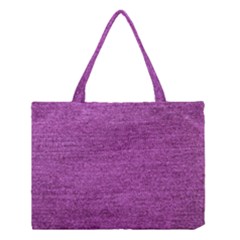 Purple Denim Medium Tote Bag by snowwhitegirl