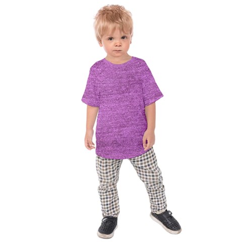 Purple Denim Kids Raglan Tee by snowwhitegirl