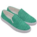 Green Denim Men s Canvas Slip Ons View3