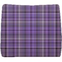 Purple  Plaid Seat Cushion View1