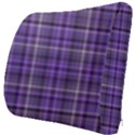 Purple  Plaid Seat Cushion View3