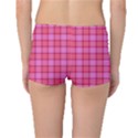 Valentine Pink Red Plaid Boyleg Bikini Bottoms View2