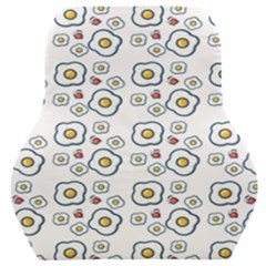 Eggs White Car Seat Back Cushion  by snowwhitegirl