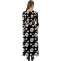 Eggs Black Button Up Boho Maxi Dress View2