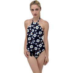 Eggs Black Go With The Flow One Piece Swimsuit