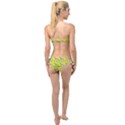 Eggs Yellow Twist Bandeau Bikini Set View2