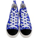 Eggs Blue Men s Mid-Top Canvas Sneakers View1