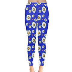 Eggs Blue Inside Out Leggings