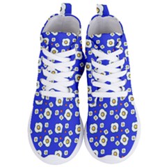 Eggs Blue Women s Lightweight High Top Sneakers