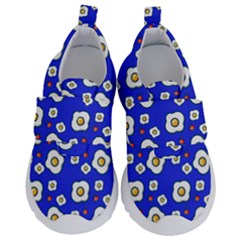 Eggs Blue Velcro Strap Shoes