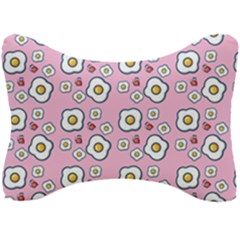 Eggs Pink Seat Head Rest Cushion