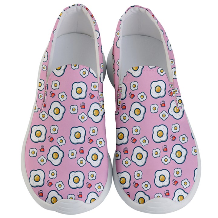 Eggs Pink Men s Lightweight Slip Ons